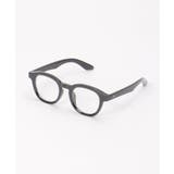 ブラック | ウエリントン型 伊達メガネ | ikka 