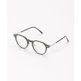 ブラック | 伊達クラウン型ブルーライトカットメガネ | ikka 