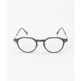 伊達クラウン型ブルーライトカットメガネ | ikka  | 詳細画像2 