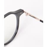 伊達クラウン型ブルーライトカットメガネ | ikka  | 詳細画像6 