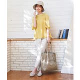 撥水ロゴ入りビッグトートバッグ | ikka  | 詳細画像5 