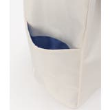 撥水ロゴ入りビッグトートバッグ | ikka  | 詳細画像26 