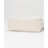 撥水ロゴ入りビッグトートバッグ | ikka  | 詳細画像34 