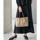 PUサイド切り替えトートバッグ | ikka  | 詳細画像9 