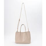 PUサイド切り替えトートバッグ | ikka  | 詳細画像16 