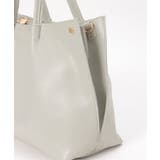 PUサイド切り替えトートバッグ | ikka  | 詳細画像28 