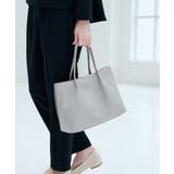 PUサイド切り替えトートバッグ | ikka  | 詳細画像2 