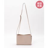 ベージュ | 【雑誌InRed11月号掲載】GOKU楽PUミニショルダーバッグ【軽量】 | ikka 