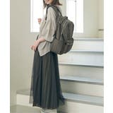 撥水ナイロン8ポケットリュック | ikka  | 詳細画像14 