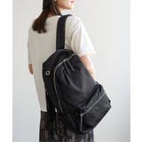 撥水ナイロン8ポケットリュック | ikka  | 詳細画像19 