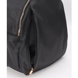 撥水ナイロンPC隠しポケットリュック | ikka | 詳細画像8