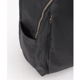 撥水ナイロンPC隠しポケットリュック | ikka | 詳細画像10