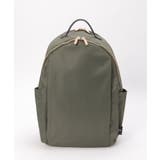 グレー | 撥水ナイロンPC隠しポケットリュック | ikka