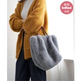 ブルー | 【雑誌InRed12月号掲載】エコファー2WAYトートバッグ | ikka