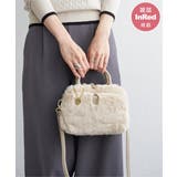 ベージュ | エコファー2WAYミニショルダー | ikka