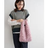 ピンク | シャギークリテトートバッグ | ikka