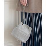 シルバー | キラキラチェーンミニショルダーバッグ | ikka 