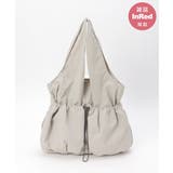 ライトグレー | 【雑誌InRed4月号掲載】撥水ドロストポケバルーントート | ikka 