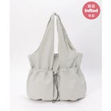 グレー | 【雑誌InRed4月号掲載】撥水ドロストポケバルーントート | ikka 