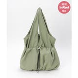 オリーブ | 【雑誌InRed4月号掲載】撥水ドロストポケバルーントート | ikka 