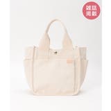 オフホワイト | 【雑誌InRed5月号掲載】キャンバスパイピングミニトートバッグ | ikka 