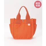 オレンジ | 【雑誌InRed5月号掲載】キャンバスパイピングミニトートバッグ | ikka 