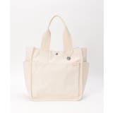 キャンバスパイピングビッグトートバッグ | ikka  | 詳細画像7 