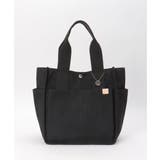 キャンバスパイピングビッグトートバッグ | ikka  | 詳細画像8 