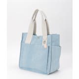 キャンバスパイピングビッグトートバッグ | ikka  | 詳細画像11 