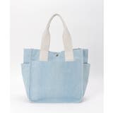 キャンバスパイピングビッグトートバッグ | ikka  | 詳細画像12 