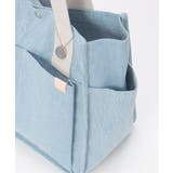 キャンバスパイピングビッグトートバッグ | ikka  | 詳細画像16 