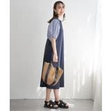 【雑誌InRed6月号掲載】雑材カラー持ち手2WAYバッグ | ikka  | 詳細画像14 