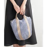 【雑誌InRed6月号掲載】雑材カラー持ち手2WAYバッグ | ikka  | 詳細画像4 