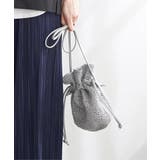 【雑誌InRed6月号掲載】細編み巾着ショルダーバッグ | ikka  | 詳細画像9 