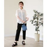 【雑誌InRed6月号掲載】細編み巾着ショルダーバッグ | ikka  | 詳細画像11 