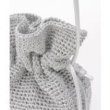 【雑誌InRed6月号掲載】細編み巾着ショルダーバッグ | ikka  | 詳細画像33 