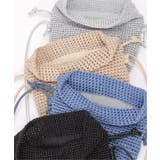 【雑誌InRed6月号掲載】細編み巾着ショルダーバッグ | ikka  | 詳細画像36 