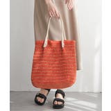 雑材縦長トートバッグ | ikka  | 詳細画像14 