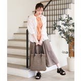 雑材縦長トートバッグ | ikka  | 詳細画像31 