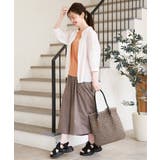 雑材縦長トートバッグ | ikka  | 詳細画像32 