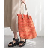 雑材縦長トートバッグ | ikka  | 詳細画像37 