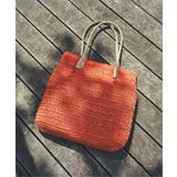 雑材縦長トートバッグ | ikka  | 詳細画像1 