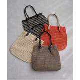 雑材縦長トートバッグ | ikka  | 詳細画像3 