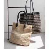 雑材縦長トートバッグ | ikka  | 詳細画像5 