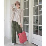 撥水ロゴ刺繍ロープトートバッグ | ikka  | 詳細画像7 