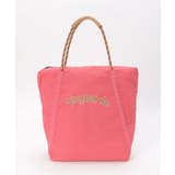 撥水ロゴ刺繍ロープトートバッグ | ikka  | 詳細画像10 