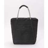 撥水ロゴ刺繍ロープトートバッグ | ikka  | 詳細画像13 