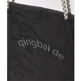 撥水ロゴ刺繍ロープトートバッグ | ikka  | 詳細画像21 