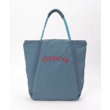 ブルーケイ | 撥水ロゴ刺繍ロープトートバッグ | ikka 