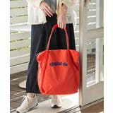 撥水ロゴ刺繍ロープトートバッグ | ikka  | 詳細画像1 